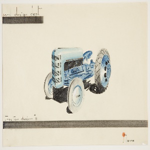 Drawing, Design for a Tractor, April 13, 1939