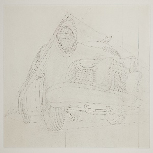 Drawing, DeSoto Car Concept, 1956