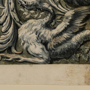 Drawing, Frieze with Fantastic Win