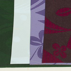 Drawing, Textile Design: Große Blätter (Large Leaves), 1923