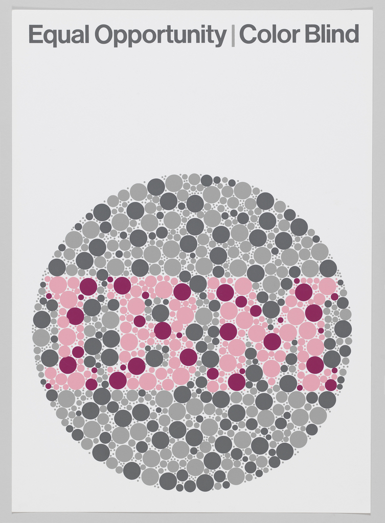 Poster, Equal Opportunity | Color Blind