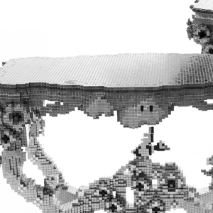 Table, Gigavoxel, Digital Matter, 2011