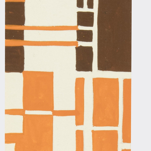 Drawing, Textile Design: Turf, 1927