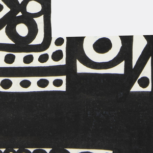 Drawing, Textile Design: Liliom, 1927