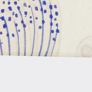 Drawing, Textile Design: Anemone, 1927
