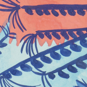 Drawing, Textile Design: Menjou, ca. 1927