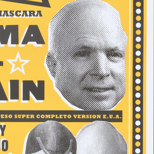 Poster, Lucha for Change (Fight for Change), 2008