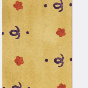 Drawing, Textile Design:  Menuett (Minuet), 1920–21