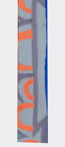 Drawing, Textile Design: Bergwald (Mountain Forest), 1924