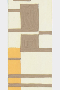 Drawing, Textile Design: Turf, 1927
