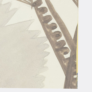 Drawing, Textile Design: Menjou, ca. 1927