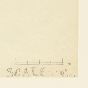 Drawing, Design for Zoo Signpost with Falcon, ca. 1934