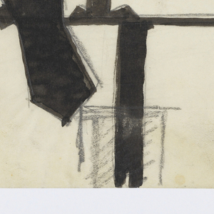 Drawing, Design for Weathervane with Two Falcons, n.d.