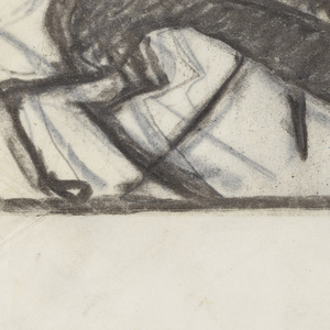 Drawing, Two Hounds, n.d.