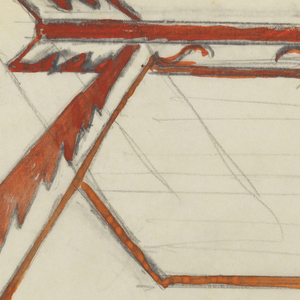 Drawing, Design for Signpost, n.d.