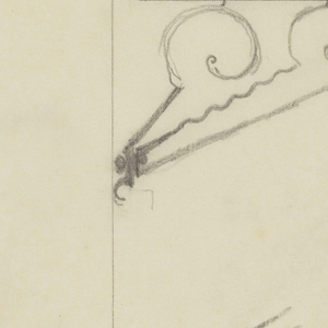 Drawing, Design for Signpost, n.d.
