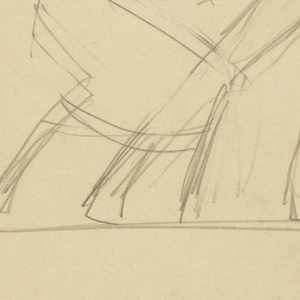 Drawing, Two Figures at Play, n.d.