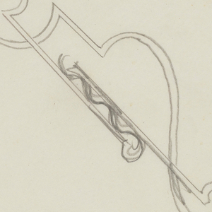 Drawing, Design for Signpost, n.d.