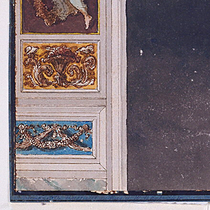 Drawing, Design for Wall Decoration, Pompeiian Room, Palazzo Altieri, Rome, 1792