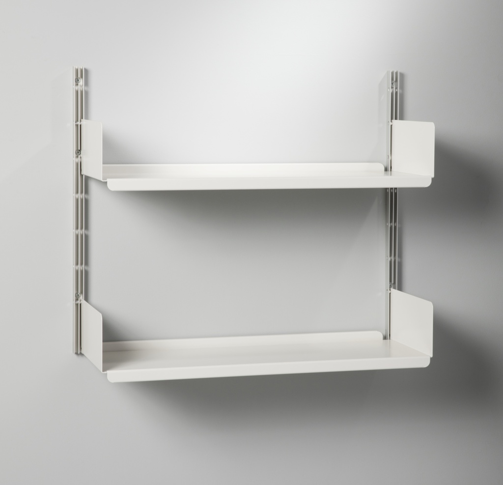 metal wall shelving systems