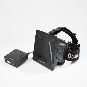 Oculus Rift Headset, Control Box, And Carrying Case, 2013