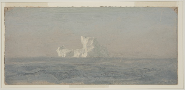 Drawing, Iceberg off Torbay, Canada