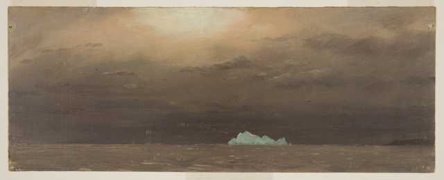 Drawing, Iceberg, St. Lewis Bay, Newfoundland