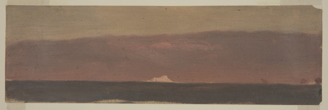 Drawing, Seascape with Iceberg