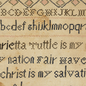 Sampler (USA), 1823