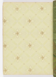 Sample Book, Alfred Peats Wallpaper, No. 3