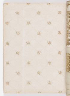 Sample Book, Alfred Peats Wallpaper, No. 3