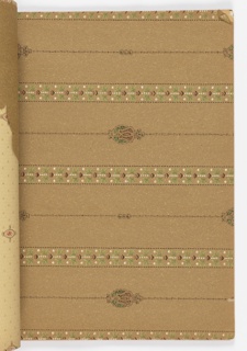 Sample Book, Alfred Peats Wallpaper, No. 3