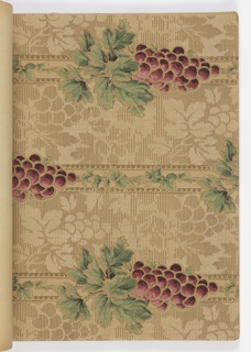 Sample Book, Alfred Peats Wallpaper, No. 3