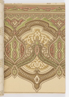 Sample Book, Alfred Peats Wallpaper, No. 3