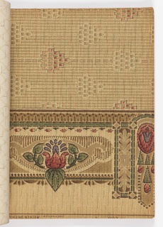 Sample Book, Alfred Peats Wallpaper, No. 3