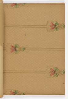 Sample Book, Alfred Peats Wallpaper, No. 3
