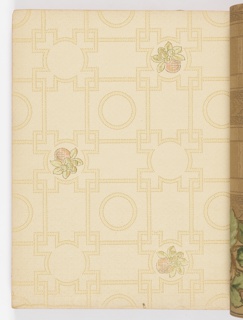 Sample Book, Alfred Peats Wallpaper, No. 3