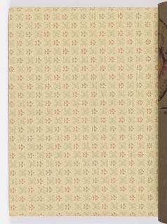 Sample Book, Alfred Peats Wallpaper, No. 3