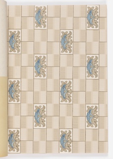 Sample Book, Alfred Peats Wallpaper, No. 1