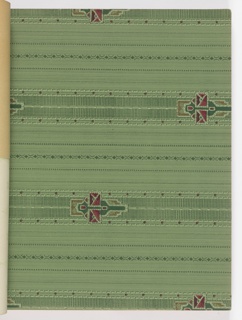 Sample Book, Alfred Peats Wallpaper, No. 1