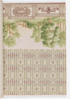 Sample Book, Alfred Peats Wallpaper, No. 1