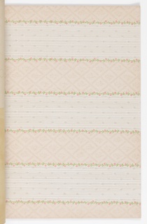 Sample Book, Alfred Peats Wallpaper, No. 1