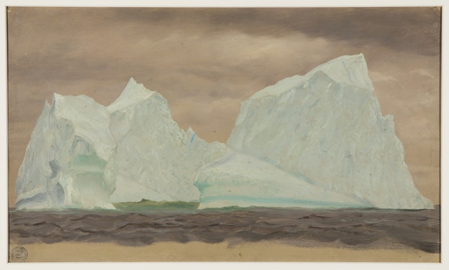 Drawing, Iceberg Under Cloudy Skies, Canada