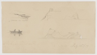 Drawing, Sketches from Newfoundland and Labrador, Canada