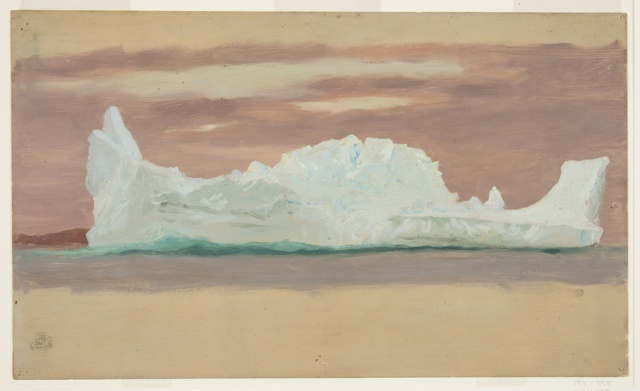 Drawing, Iceberg Under Cloudy Skies, Canada
