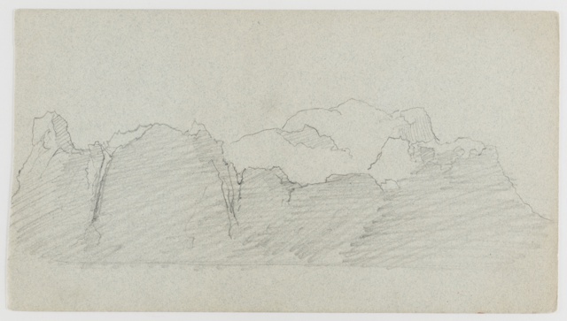 Drawing, Sketch of an Iceberg