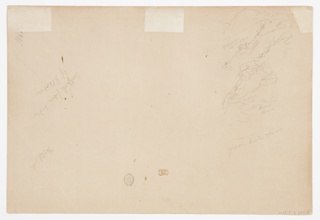 Drawing, Mt. Katahdin from the North Basin, Maine, September 1877