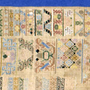 Sampler (Spain), 18th century
