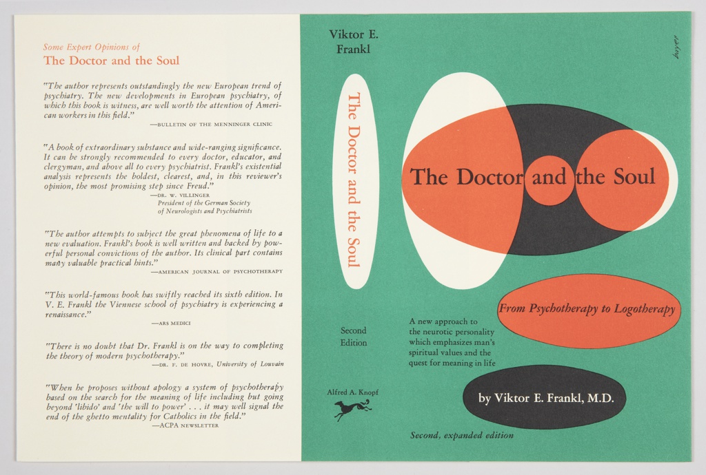 Book Cover, The Doctor and the Soul: From Psychotherapy to Logotherapy