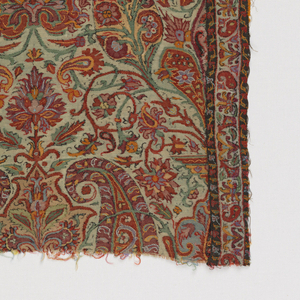 Shawl Fragment (India), early 19th century